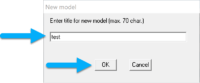 STRAP insert model name