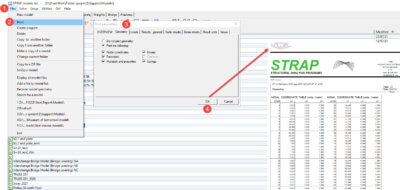 How to print multiple tables with STRAP